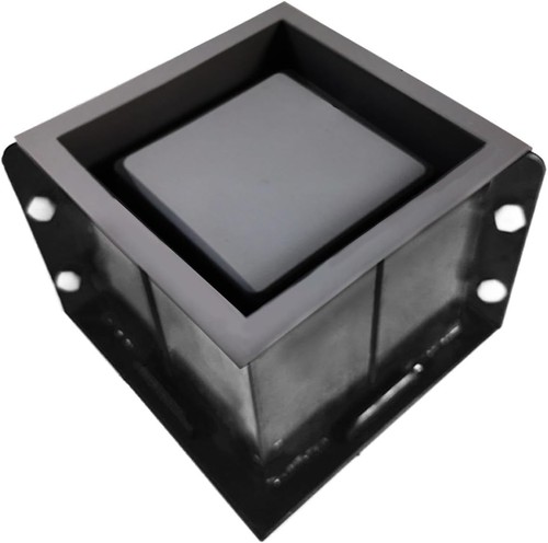 Square silicone concrete molds - silicone,
